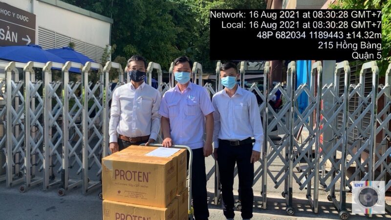 Tài trợ Proten Gold Chocolate-BV DHYD TPHCM